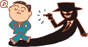 イラスト:自覚症状なし