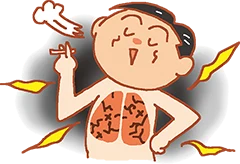 イラスト:COPD