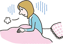 イラスト:過度のストレス