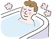 イラスト:入浴